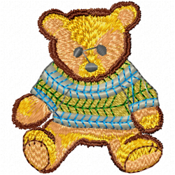 Bears Embroidery Design 7 Bears Embroidery Design 7